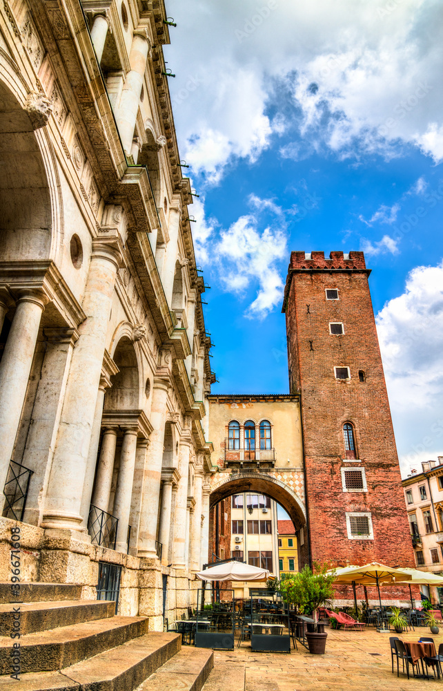 Basilica Palladiana in Vicenza, UNESCO world heritage in Italy