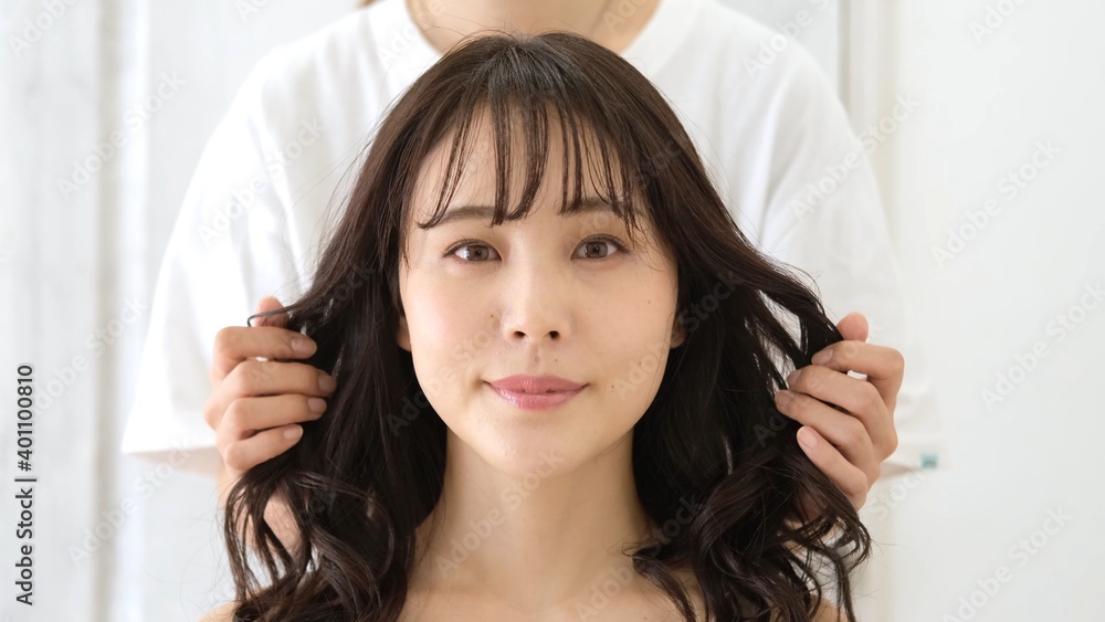 美容室　ヘアケアイメージ