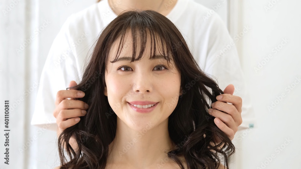 美容室　ヘアケアイメージ