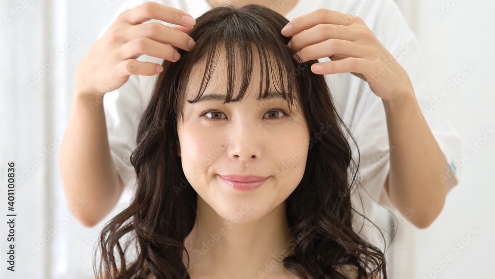 美容室　ヘアケアイメージ