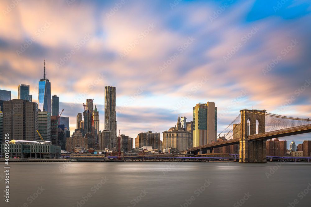 New York City on the East River