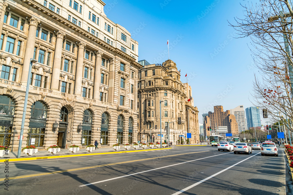 上海外滩老建筑景观