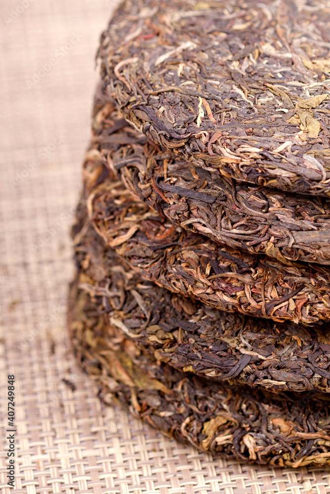 普洱茶饼