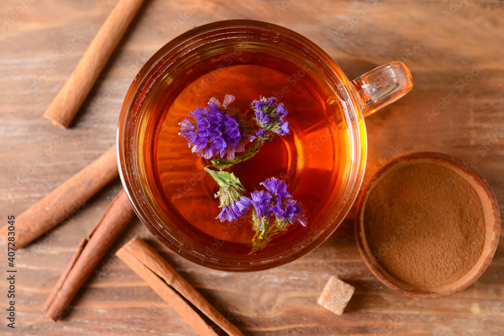 木底肉桂花茶