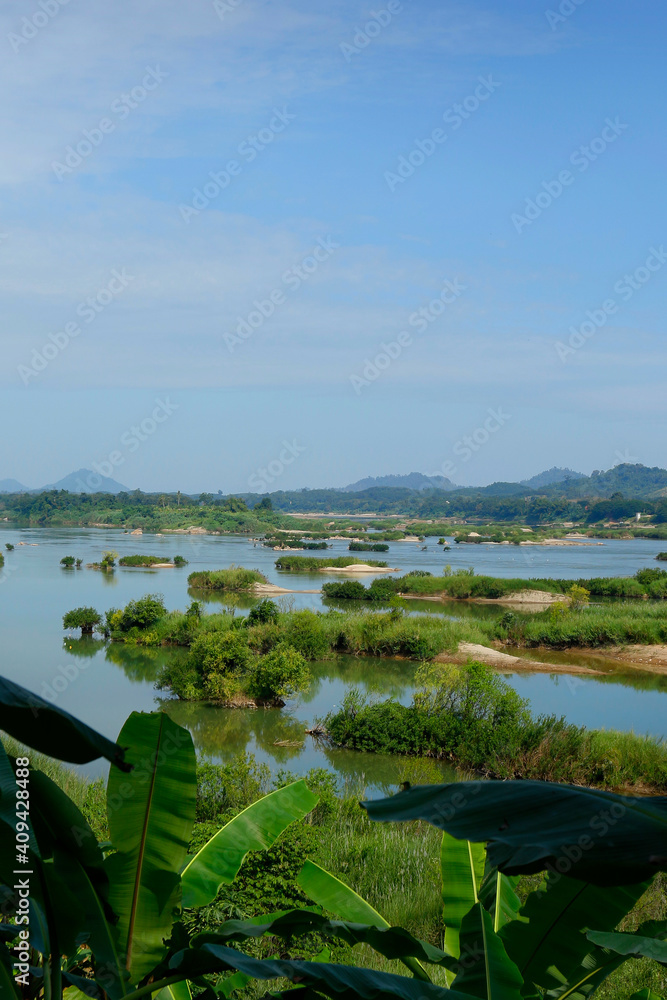 湄公河景观