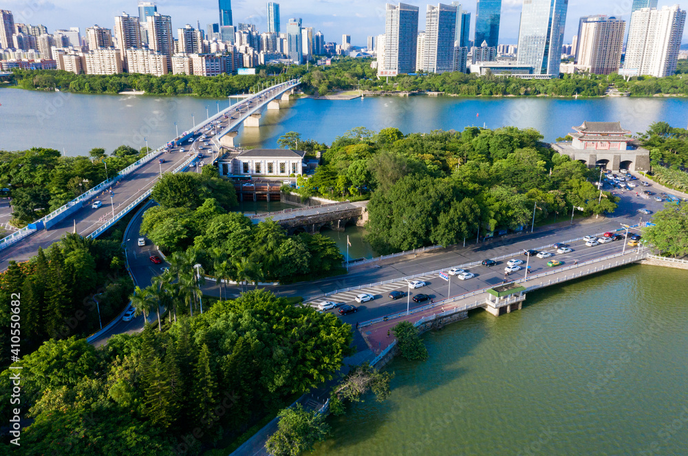 中国广东省惠州市城市风景