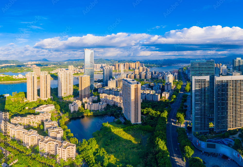 中国广东省惠州市城市风景