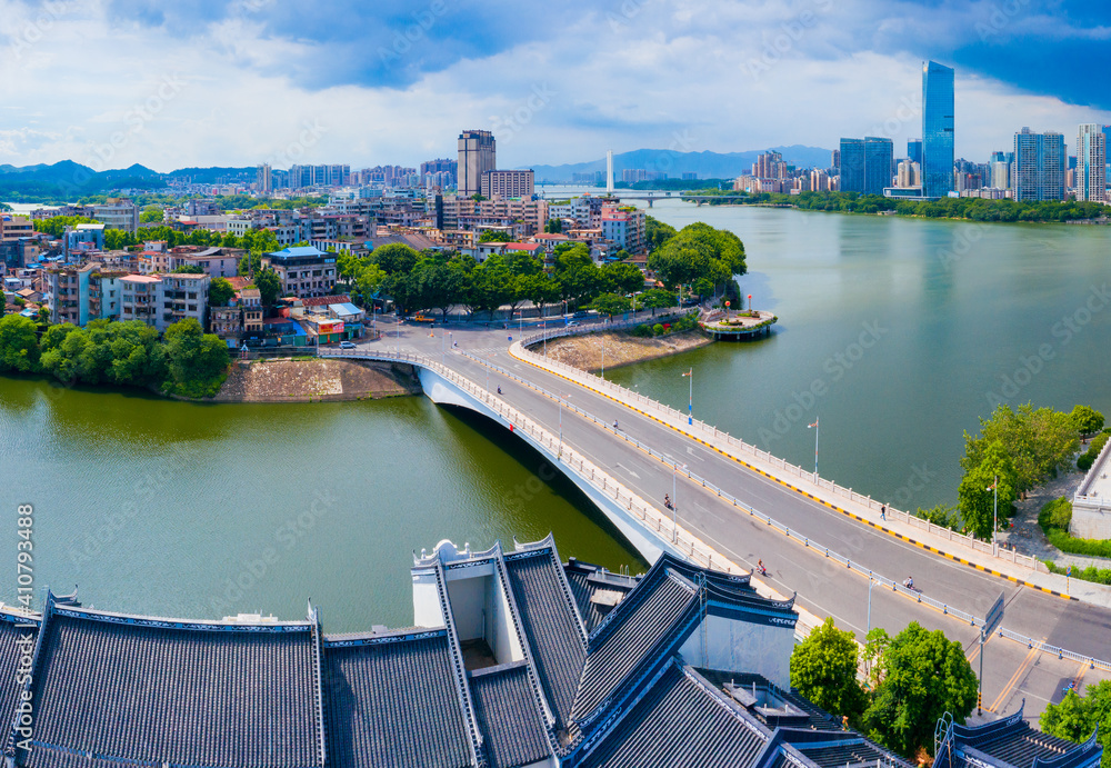 中国广东省惠州市城市风景