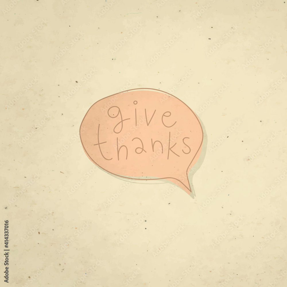 Thanksgiving doodle elements on yellow background vector