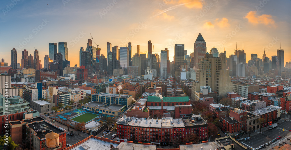 New York, New York, USA Midtown Manhattan Cityscape