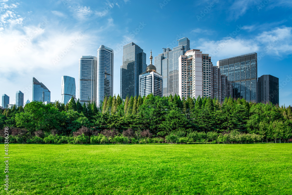 户外青岛城市现代景观