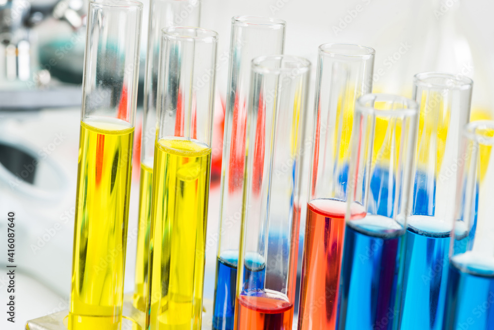 Analysis and synthesis in laboratory.