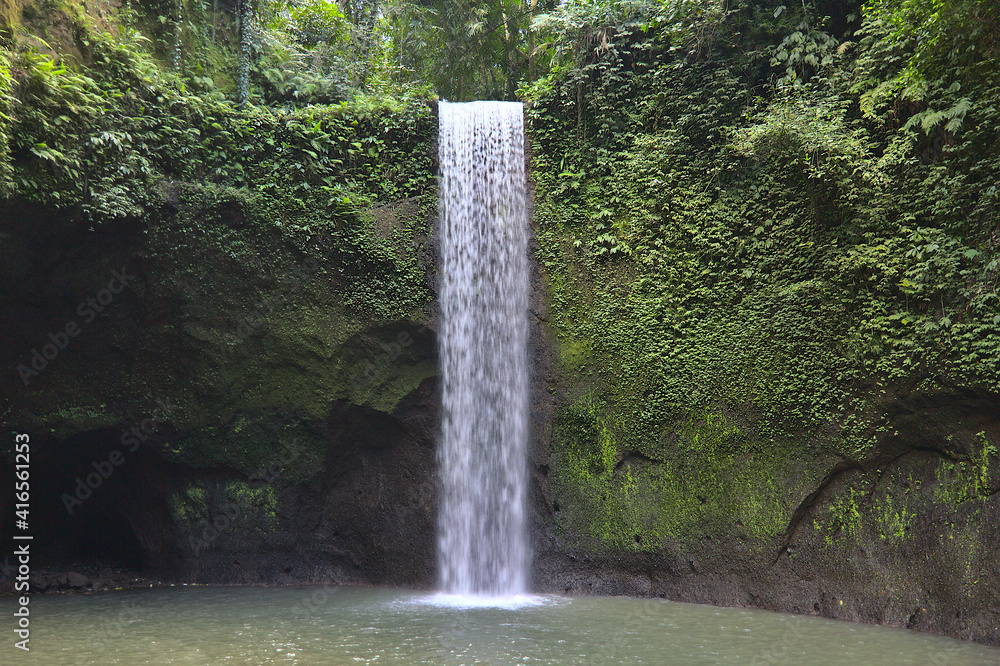 Waterfall in Ubud, Bali, Indonesia