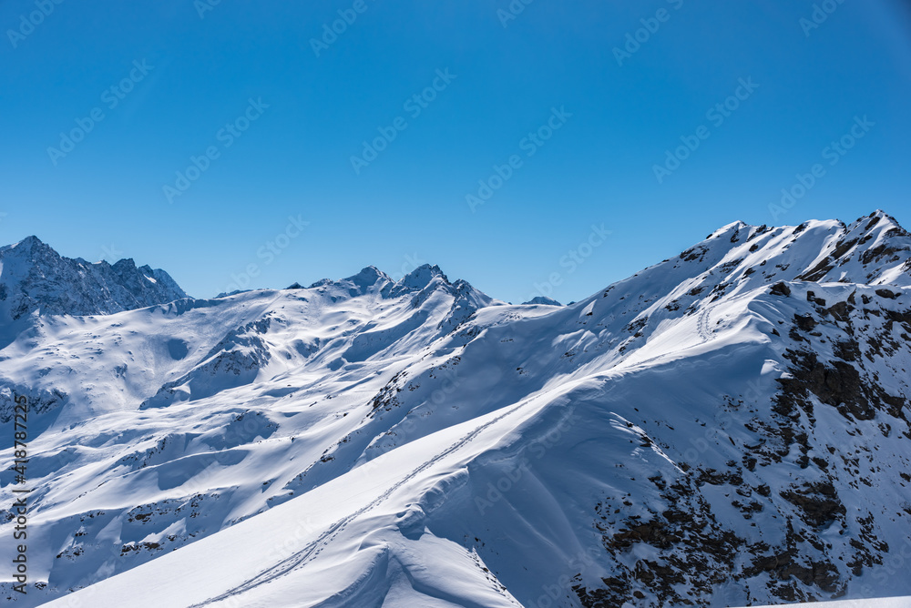 Blick zur Lampsenspitze und zum Zischgeles