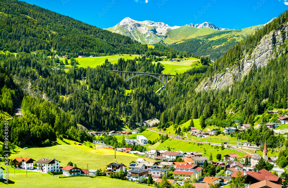 Sankt Jodok am Brenner, a village in the Austrian Alps