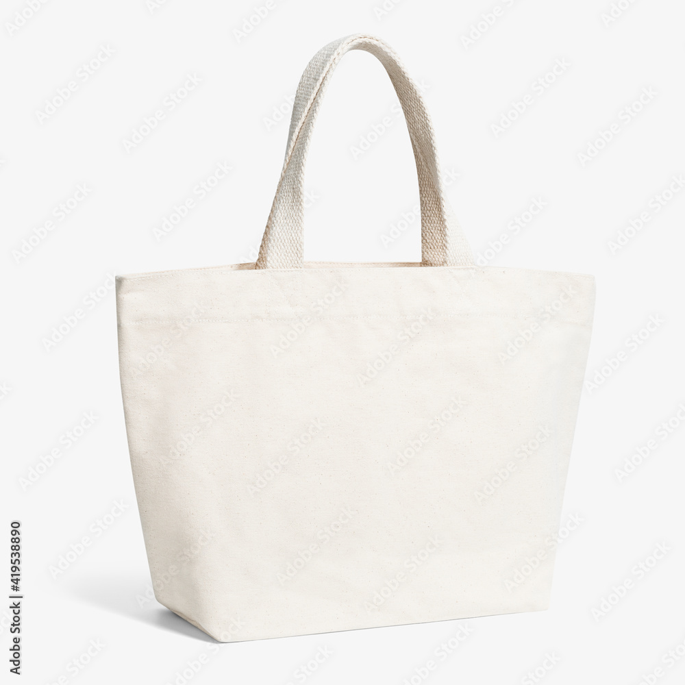 Reusable eco friendly tote bag