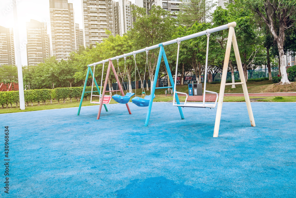 Swing in Nansha Childrens Park, Guangzhou, China