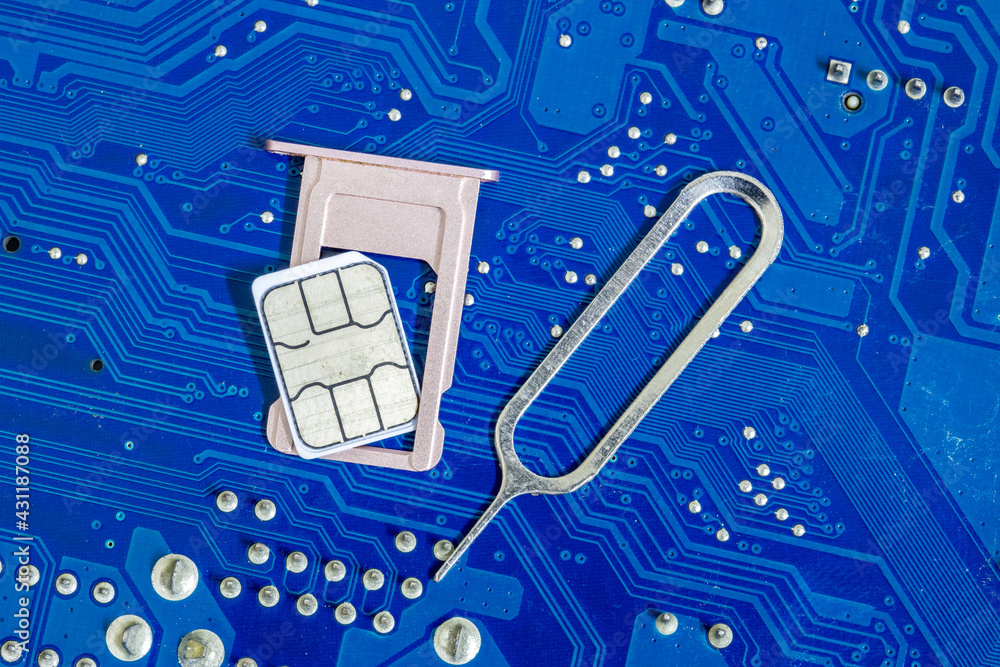 Mobile phone SIM card