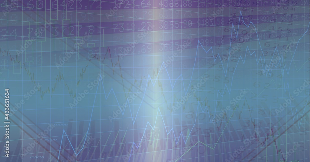 Composition of financial data processing over stock exchange readings