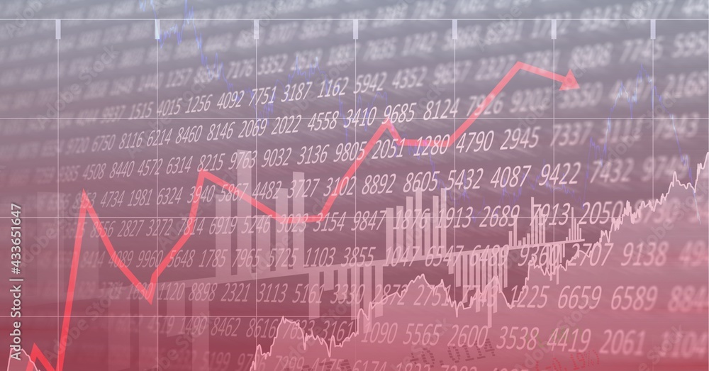 Composition of financial data processing over stock exchange readings