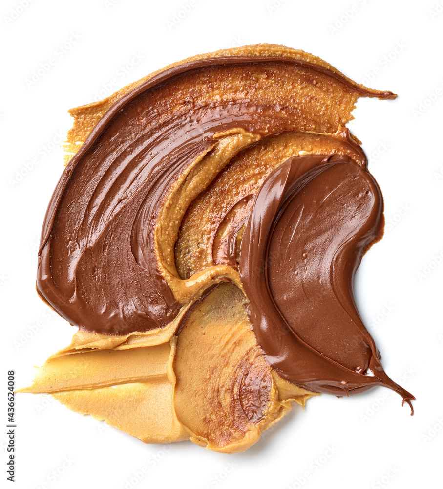 chocolate cream and peanut butter