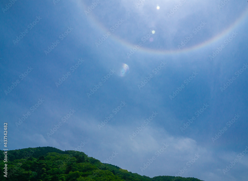 日輪　空　自然