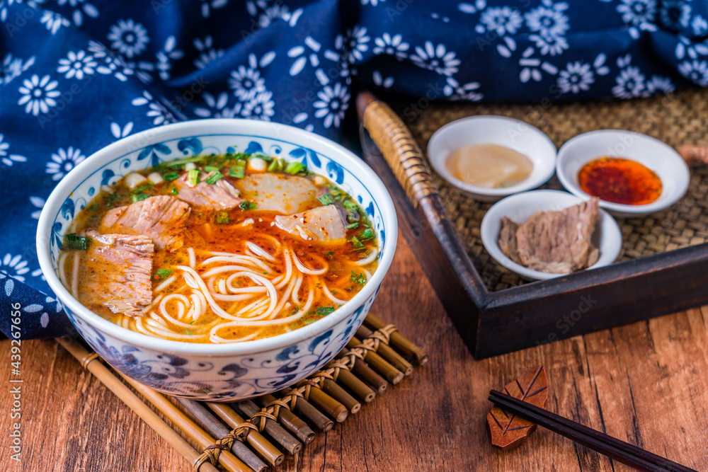 A bowl of Chinese food——Lanzhou Ramen