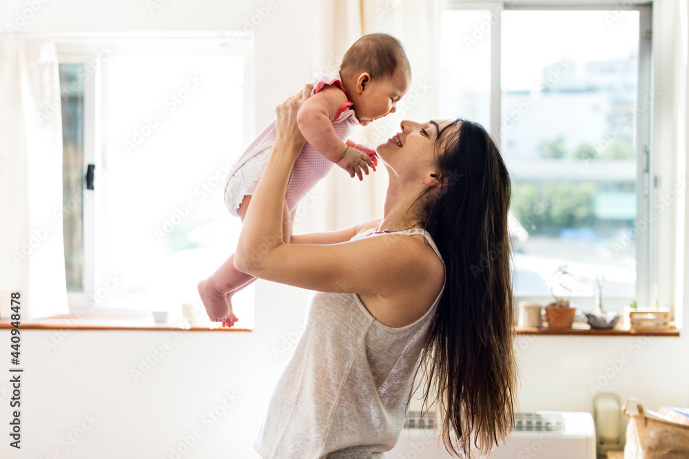 母婴新生儿爱情感家庭