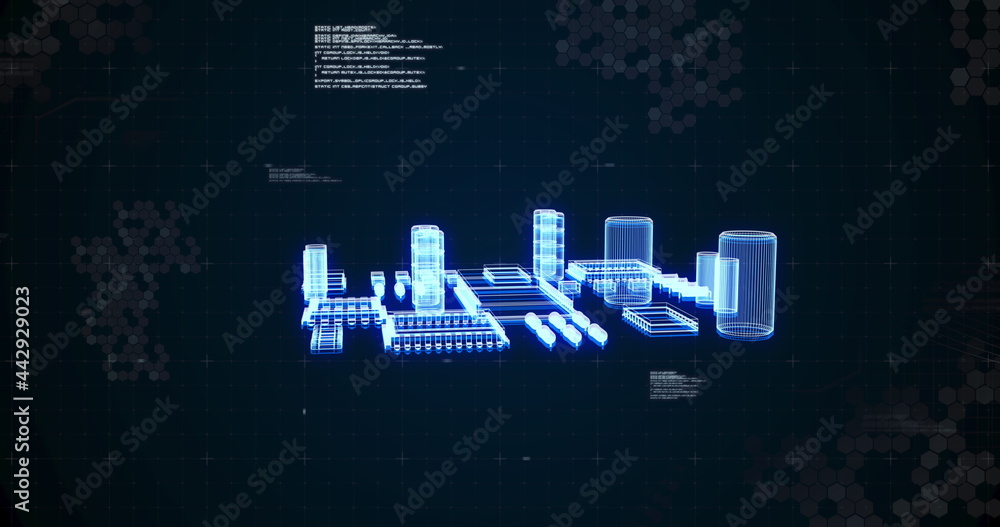 数字元素的图像复合移动和数据处理