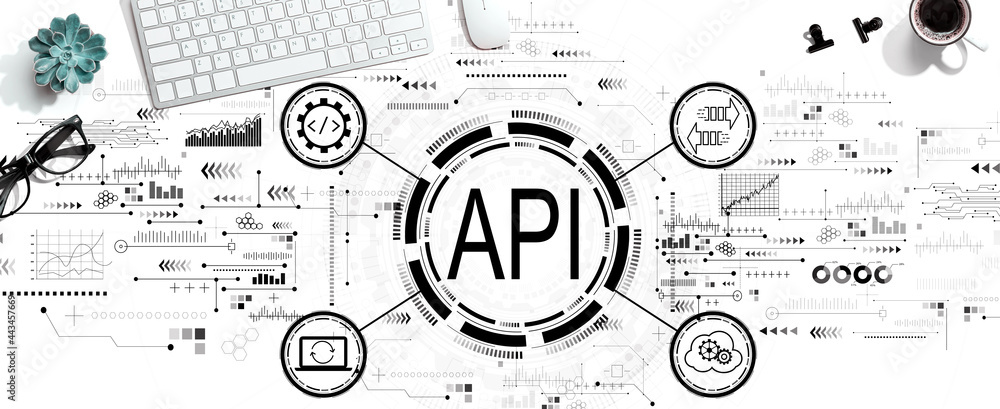 API-带有计算机键盘的应用程序编程接口概念