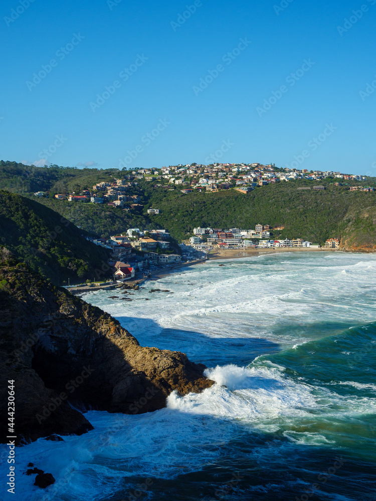 Herolds Bay near George, viewed from the Voëlklip view site. Garden Route. Western Cape. South Afric