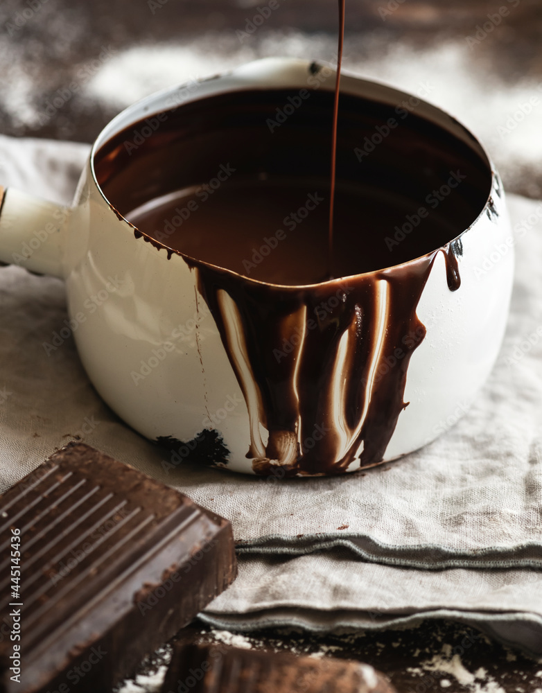 Ganache in a pot food摄影食谱创意