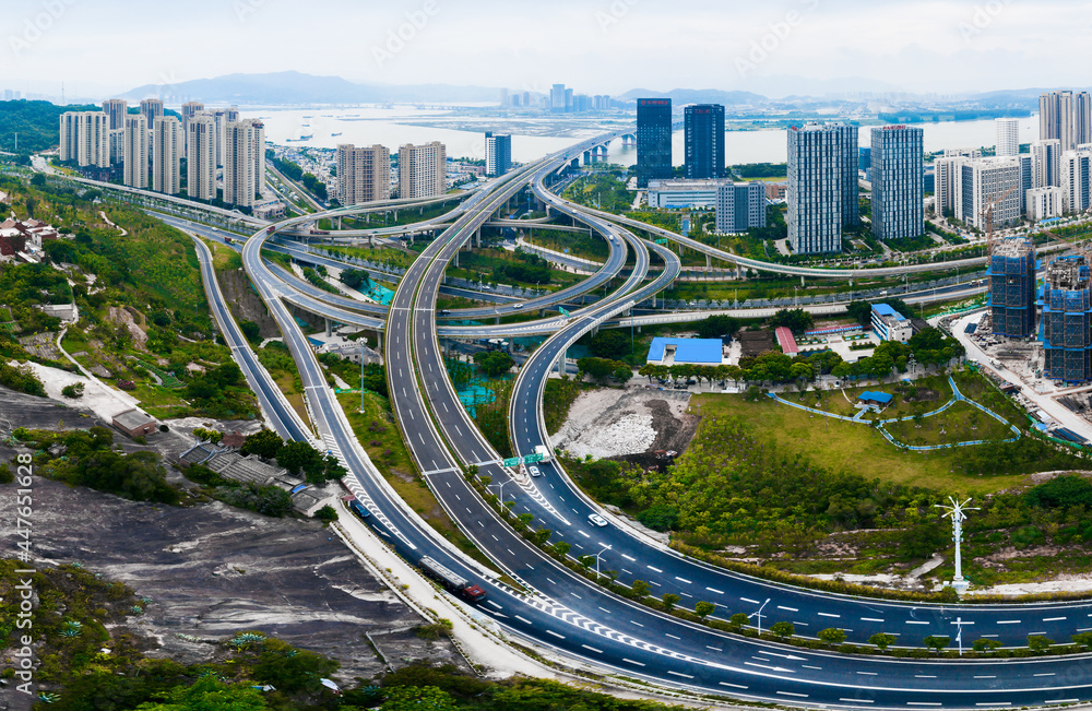 中国福建省福州市三江口大桥