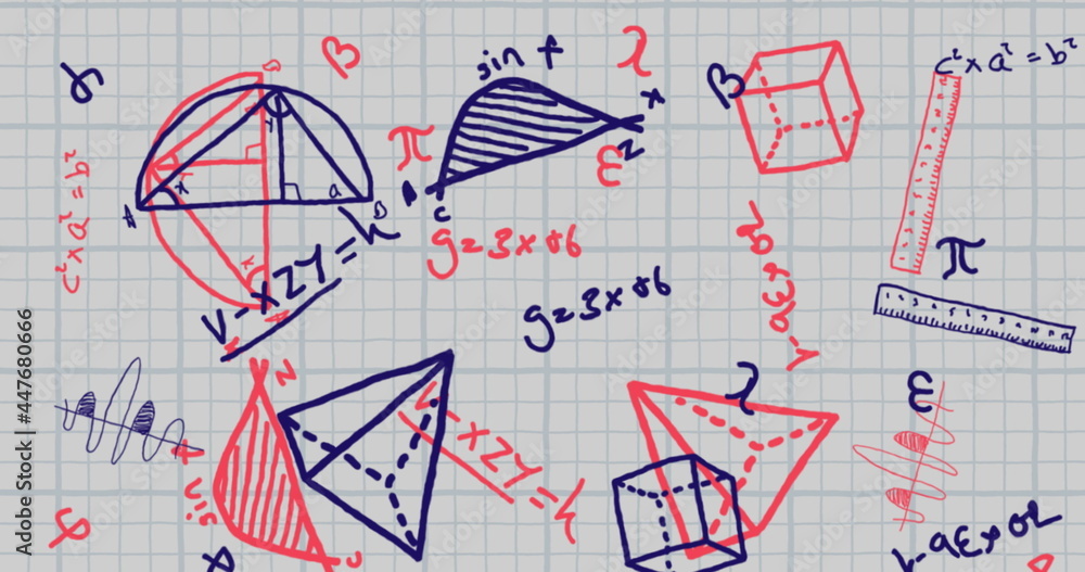 欢迎回到学校，对照数学符号和图表