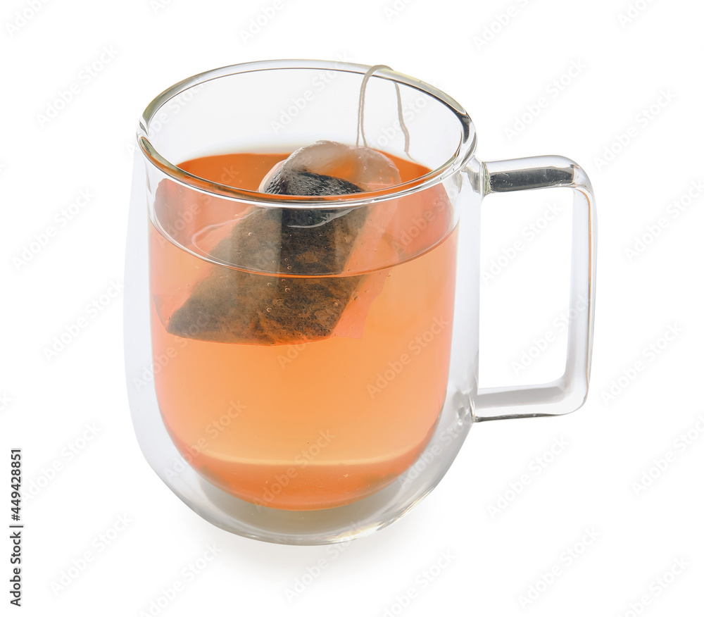 白底香茗杯