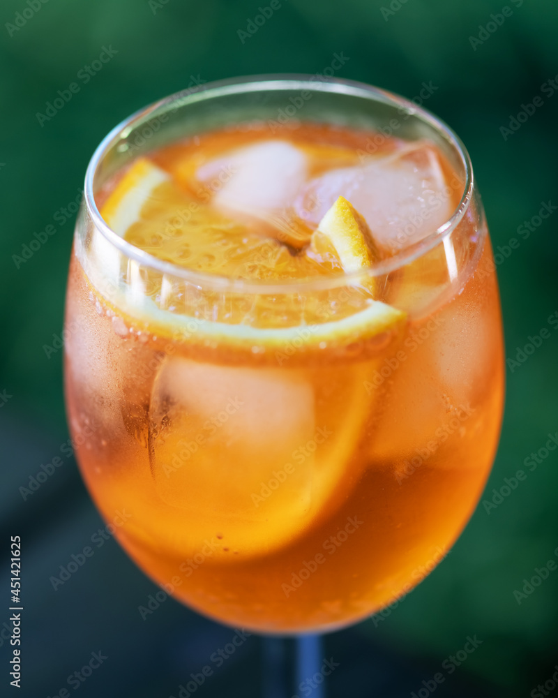 Aperol雪碧Aperitivo夏季鸡尾酒饮料