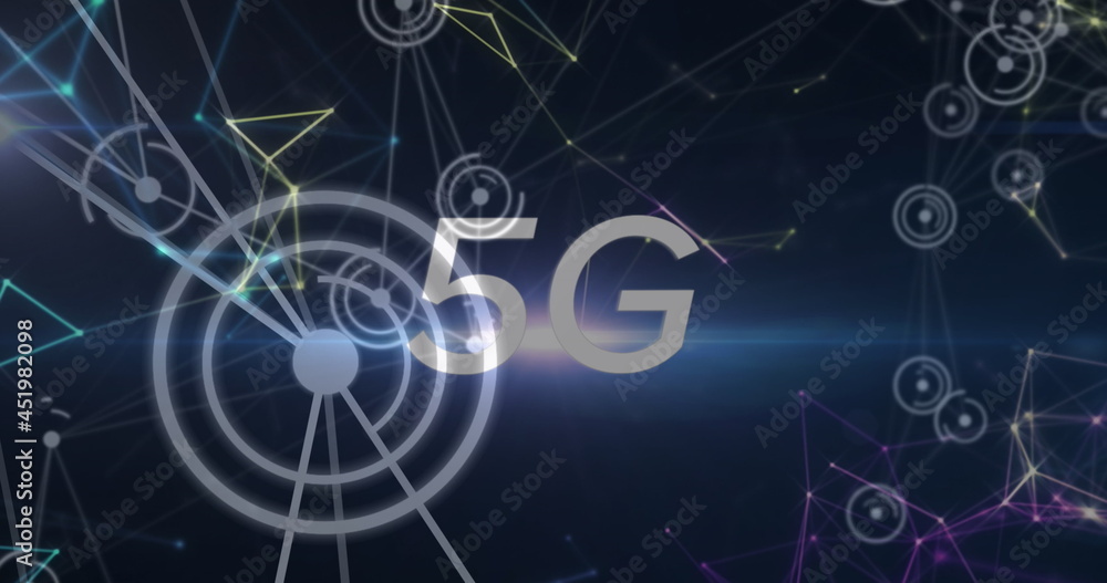 连接网络上的5g文本图像