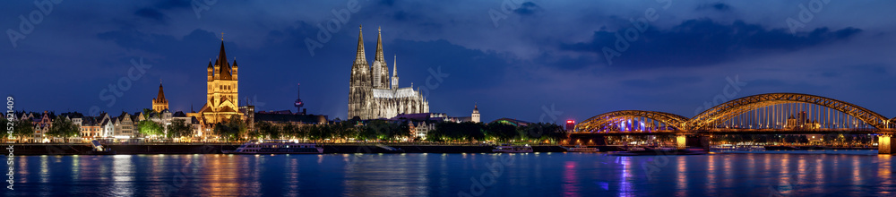 Skyline of Cologne - Germany