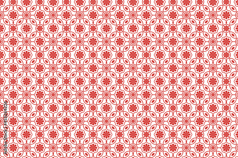 Indian floral seamless pattern background