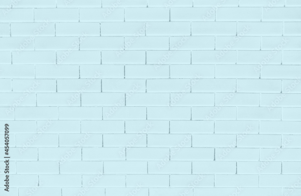 Blue brick wall textured background