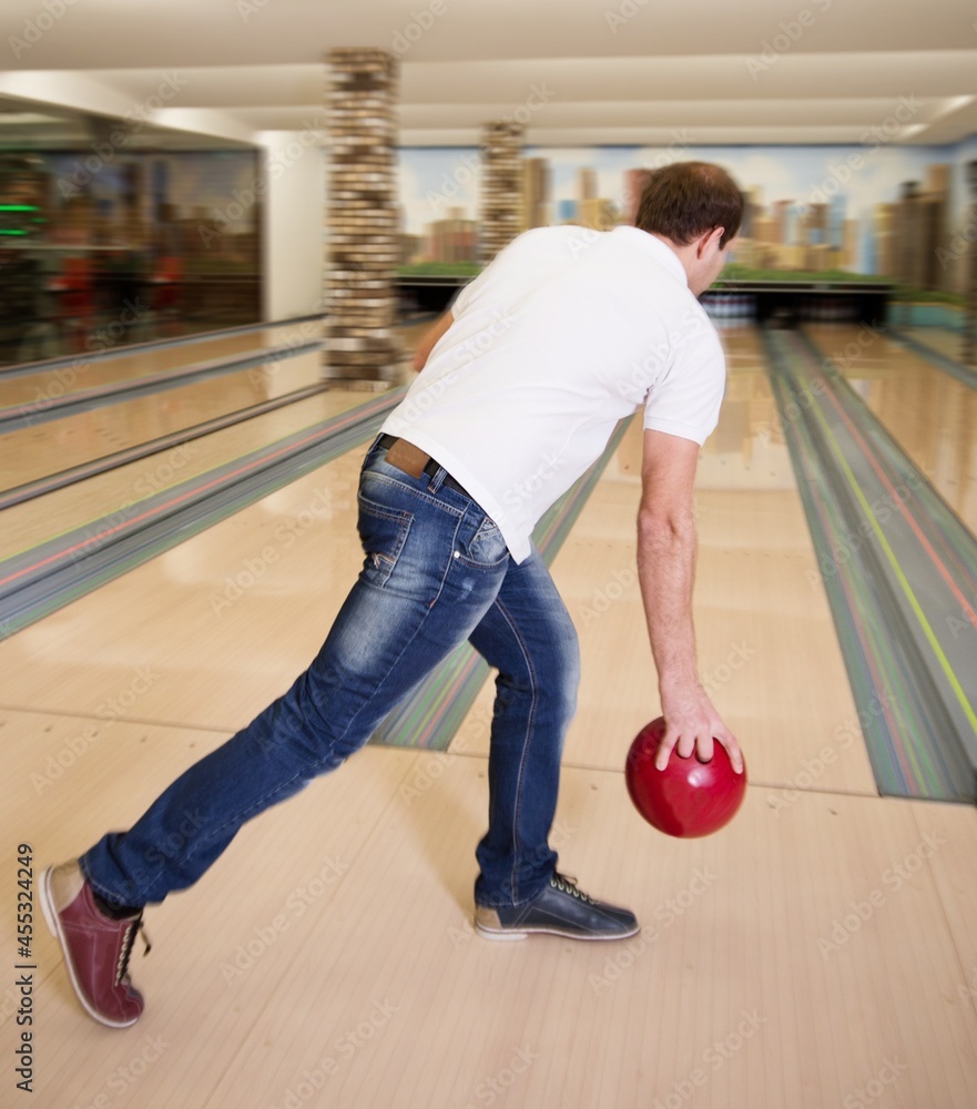 Ten pin bowling.