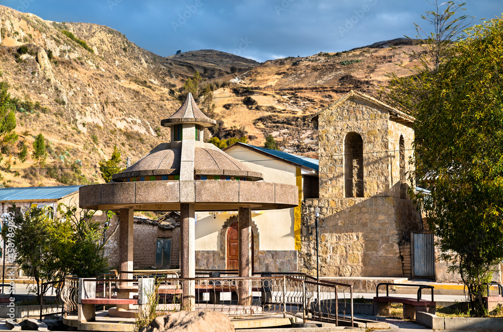 Antacocha, typical Peruvian village in the Andes