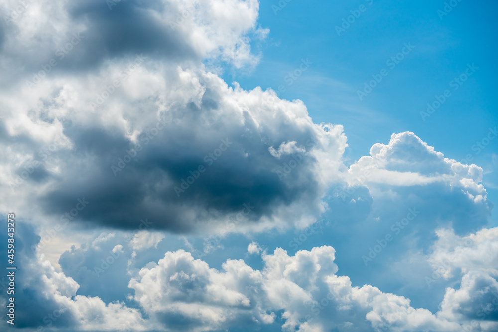 Dramatic clouds on a stormy day