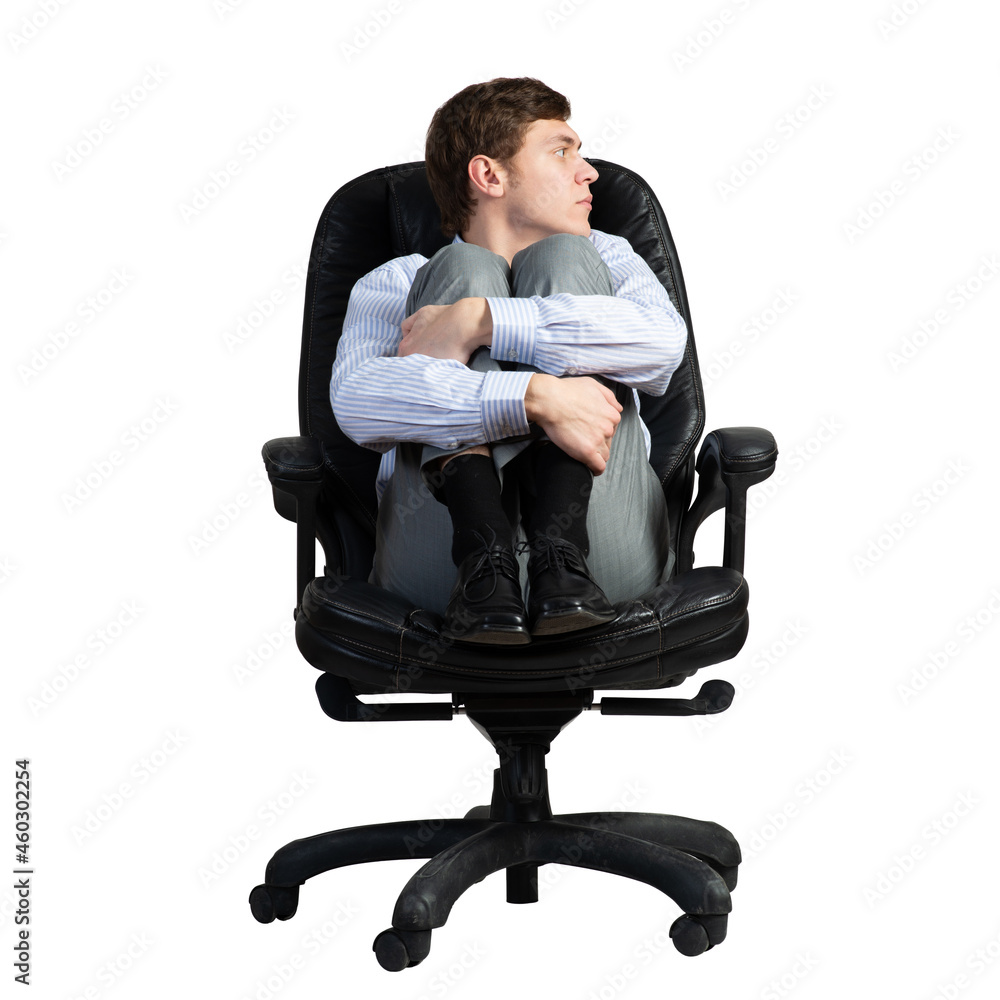 businessman in a chair