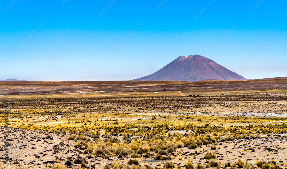 Misti volcano in the Arequipa region of Peru