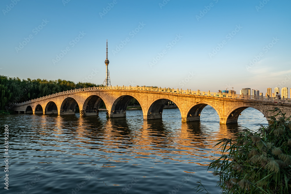 Scenery of Linyi City, Shandong, China