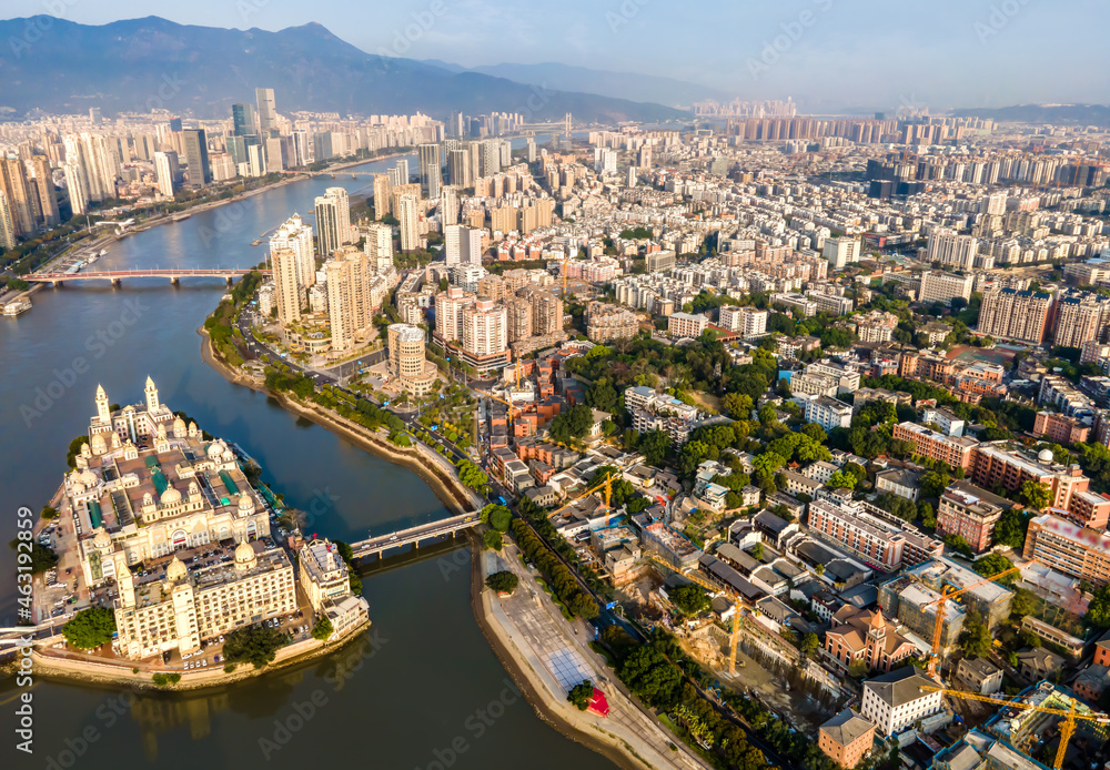 中国福建省福州市城市景观