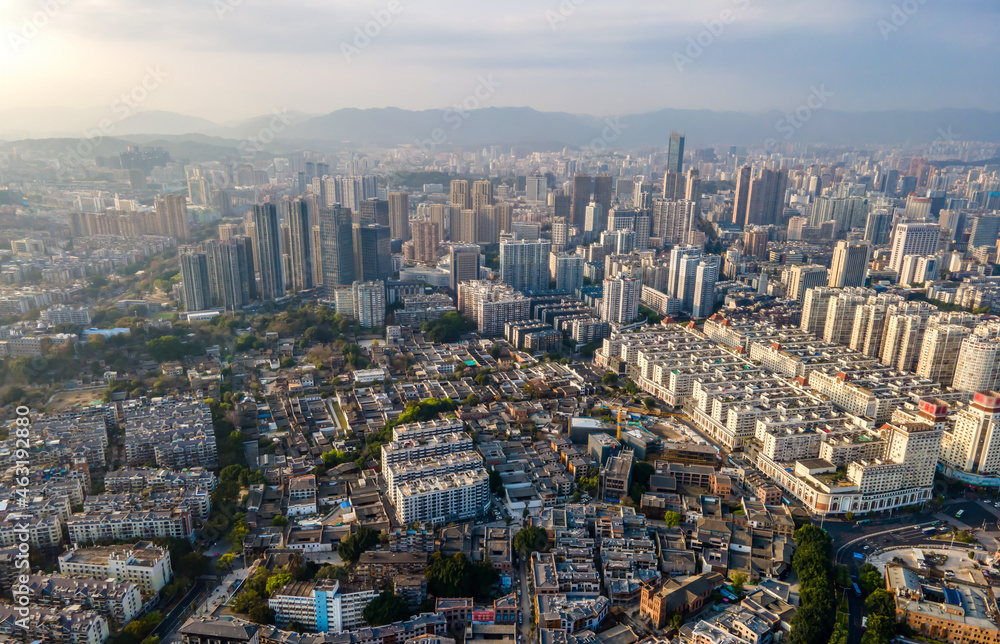 中国福建省福州市城市景观