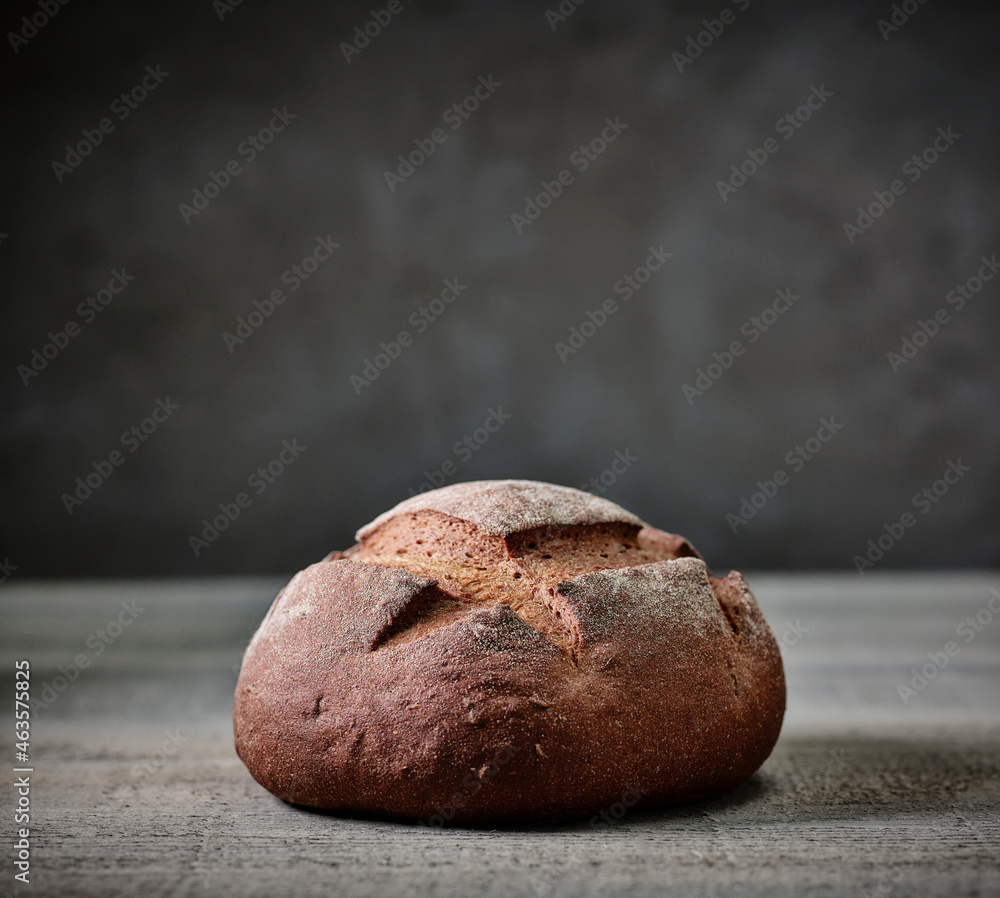 freshly baked artisan bread