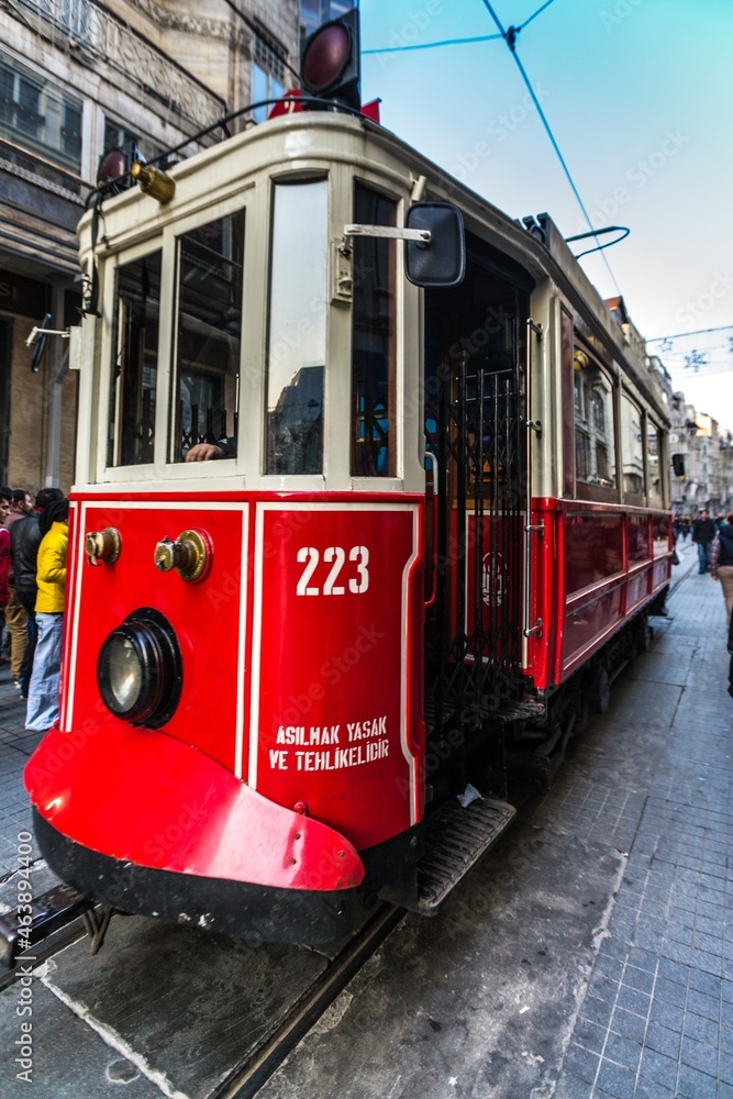 Tram in the Street